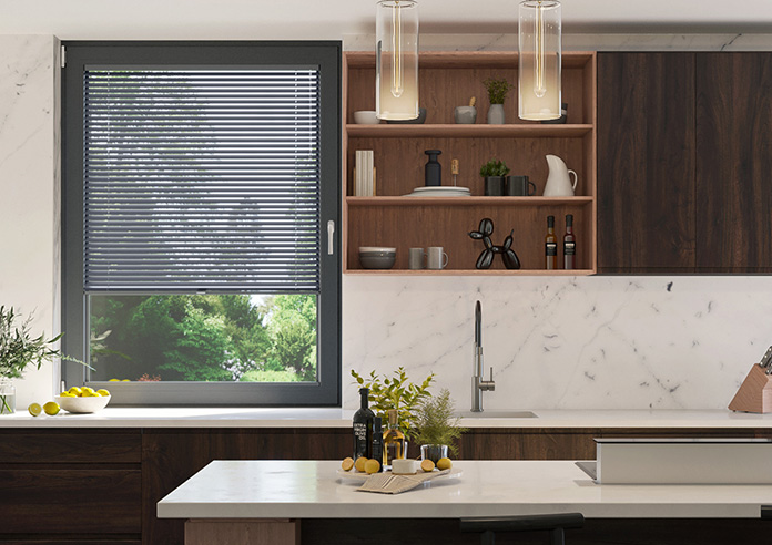 Purity, Satin Anthracite - Stick Fit Venetian Blind - Image 3